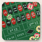 ルーレットのコルクのコースター コースター (正面)