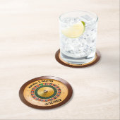 ルーレットカジノ結婚テーマのコースター ラウンドペーパーコースター (インサイチュ)