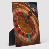 ルーレットゲームマネーカジノラスベガス フォトプラーク (側面)