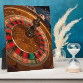 ルーレットゲームマネーカジノラスベガス フォトプラーク (側面)