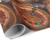 ルーレットゲームマネーカジノラスベガス ラッピングペーパー (ロールコーナー)