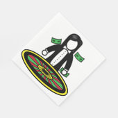 ルーレットディーラー紙ナプキンス スタンダードランチョンナプキン (角)