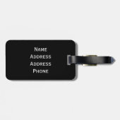 ルーレットホイール ラゲッジタグ (裏面横)