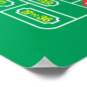 ルーレット ポスター (角)