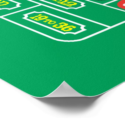 ルーレット ポスター (角)