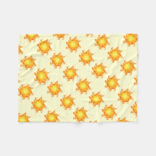 ルーンのサンブランケット フリースブランケット (正面(横))