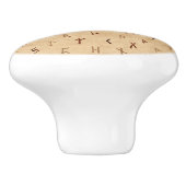 ルーンのノブ セラミックノブ (側面)