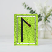 ルーンのラグス – 人生!ポストカード ポストカード (スタンド正面)