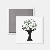 ルーンの木の磁石 マグネット (正面/裏面)