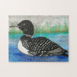 ルーンの野絵画生生物水彩画 ジグソーパズル