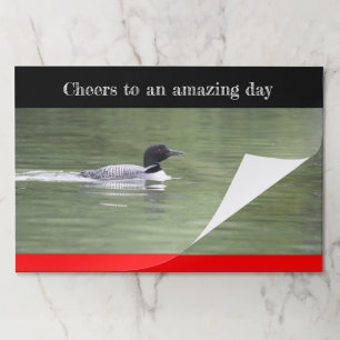 ルーンアンアウトドアをテーマにした紙ランチョンマット ペーパーパッド