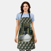 ルーンウィルダネス エプロン (着用した状態)