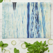 ルーンウォーターカラーアートキッチンタオル キッチンタオル (折り畳み)