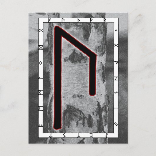 ルーンウルズ英知ポストカード ポストカード (正面)