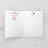 ルーンウルズ – 古代の知識 – アールヌーボー カード (内部)