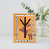 ルーンエルハズ – 保護はがき ポストカード (スタンド正面)