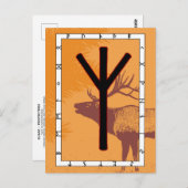 ルーンエルハズ – 保護はがき ポストカード (正面/裏面)