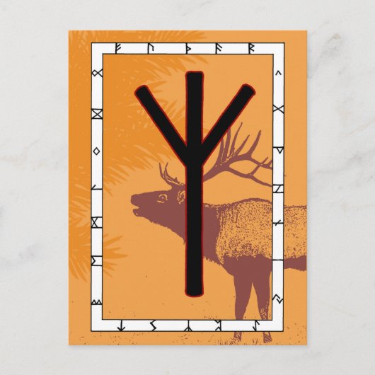 ルーンエルハズ – 保護はがき ポストカード (正面)