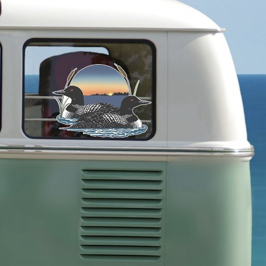 ルーンカップルのサンセットブルー シール