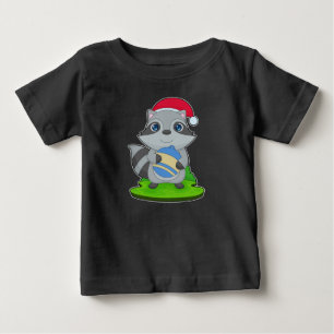 ルーンクリスマスクリスマスボール ベビーTシャツ