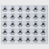 ルーンコモンルーンバードレイクおもしろい ラッピングペーパー (フラット)