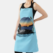 ルーンサンセットブルー エプロン (インサイチュ)