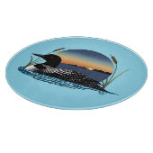 ルーンサンセットブルー カッティングボード (角)