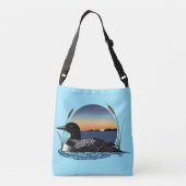 ルーンサンセットブルー クロスボディバッグ (裏面)