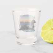 ルーンサンセットブルー ショットグラス (裏面)