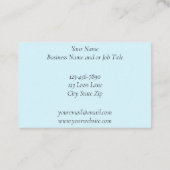 ルーンサンセットブルー 名刺 (裏面)