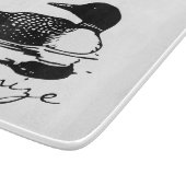 ルーンスイミングバードアートサンダーコーブ カッティングボード (角)