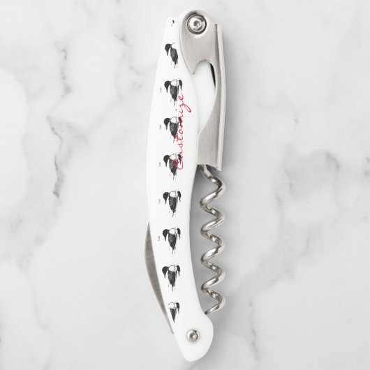 ルーンスイミングバードアートサンダーコーブ ソムリエナイフ (裏面)