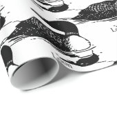 ルーンスイミングバードアートサンダーコーブ ラッピングペーパー (ロールコーナー)