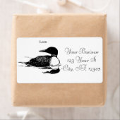 ルーンスイミングバードアートThunder_Cove ラベル (インサイチュ)