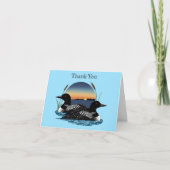 ルーンズサンセットブルー サンキューカード (正面)
