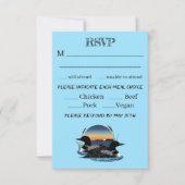 ルーンズサンセットブルー 出欠カード (正面)