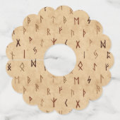 ルーンズワインラベル ワイングラスタグ (正面)