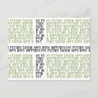 ルーンズ付きヴィンランド国旗 – はがき