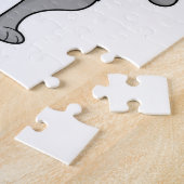 ルーンバスケットボール選手バスケットボール ジグソーパズル (側面)