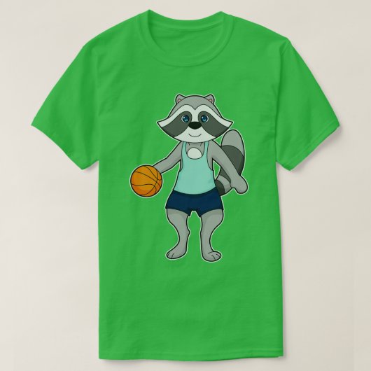 ルーンバスケットボール選手バスケットボール Tシャツ (デザイン正面)