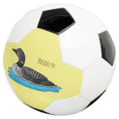 ルーンバードマンガイラストレーション サッカーボール (3/4)