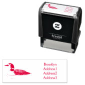 ルーンバードマンガイラストレーション セルフインキングスタンプ (インサイチュ)