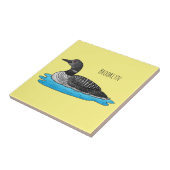 ルーンバードマンガイラストレーション タイル (側面)