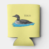 ルーンバードマンガイラストレーション 缶クーラー (裏面)