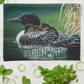 ルーンファミリーアウトティング キッチンタオル (折り畳み)