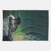 ルーンファミリーアウトティング キッチンタオル (横)