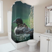 ルーンファミリーアウトティング シャワーカーテン (インサイチュ)