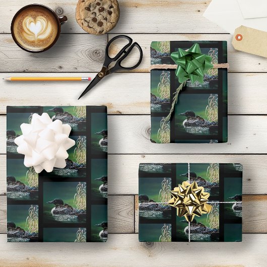 ルーンファミリーアウトティング ラッピングペーパーシート