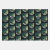 ルーンファミリーアウトティング ラッピングペーパーシート (正面)