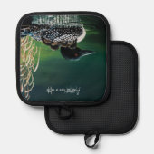 ルーンファミリーアウトティング 鍋敷き (正面/裏面)